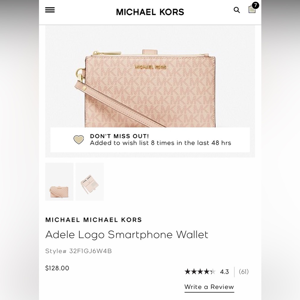 Michael Kors Wristlet
